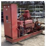 1982 Cummins Diesel Centrifugal Fire Pump V-504-F2