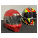 (2) *ESTATE* Simpson Helmets