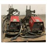 (2) Lincoln Electric Wire Feeders LF-72
