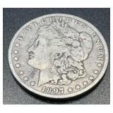 1897 .7734oz Silver Morgan Dollar