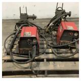 (2) Lincoln Electric Wire Feeders LF-72