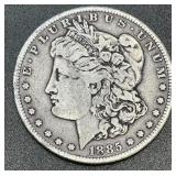 1885 .7734oz Silver Morgan Dollar