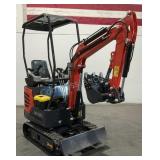 2025 CFG Gas Powered Mini Excavator MX15RX