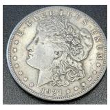 1921 .7734oz Silver Morgan Dollar
