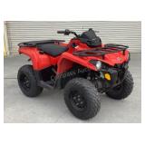 2022 CanAm Outlander 450 ATV 4x4 INOP