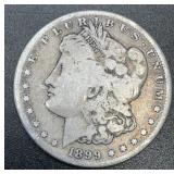 1899 .7734oz Silver Morgan Dollar
