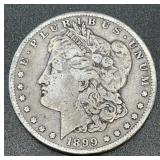 1899 .7734oz Silver Morgan Dollar
