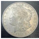 1921 .7734oz Silver Morgan Dollar
