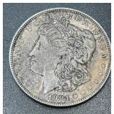1921 .7734oz Silver Morgan Dollar