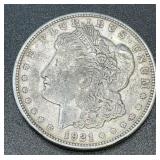 1921 .7734oz Silver Morgan Dollar