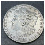 1883 .7734oz Silver Morgan Dollar