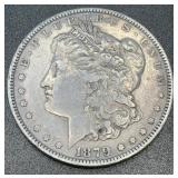 1879 .7734oz Silver Morgan Dollar