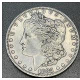 1885 .7734oz Silver Morgan Dollar