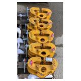 (10) General Clamp 3 Ton Beam Clamps USC 3A