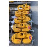 (10) General Clamp 3 Ton Beam Clamps USC 3A