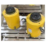 (2) Enerpac 400 Ton Hydraulic Rams