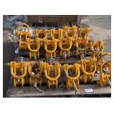 (16) General Clamp 5-1/2 Ton Beam Clamps S6