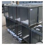 (4) Metal Wire Wall Mount Cages