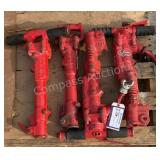 (4) Pneumatic Chipping Hammers