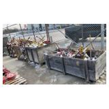 (4) Baskets of Assorted Pipe Stands