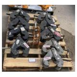 (10) Assorted Beam Clamps
