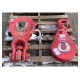(2) 20 Ton Snatch Blocks
