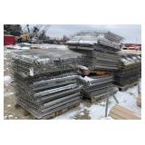 (approx 130) Assorted Metal Wire Decking