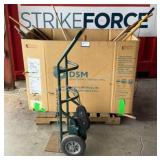 Cylinder Dolly and Brooms