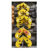(10) CM 2 Ton Beam Clamps