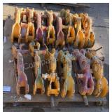 (14) General Clamp 5-1/2 Ton Beam Clamps USC 5