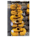 (10) General Clamp 3 Ton Beam Clamps USC 3A