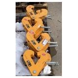 (8) Harrington 3 Ton Beam Clamps