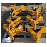 (6) General Clamp 11 Ton Beam Clamps S4A