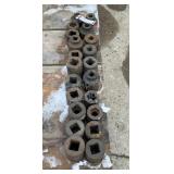 (21) Assorted Iimpact Sockets