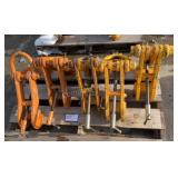 (5) General Clamp 6 Ton Beam Clamps S4S