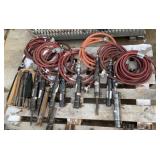 (8) Universal Tool Pneumatic Chipping Hammers