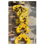 (6) CM 5-1/2 Ton Beam Clamps
