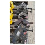 (7) CM 2 Ton Beam Clamps