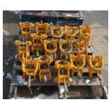 (15) General Clamp 4-1/2 Ton Beam Clamps S3