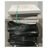 (12) 23-1/2"Wx23-1/2"x2" Pavers