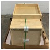 (10) Dreamwood Assorted Wooden Drawers