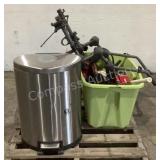 Bike Rack, Trash Can, & More