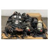 (6) SCBA Tanks,Packs & Masks