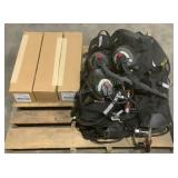 (3) SCBA Tanks, Packs, & Masks