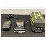 Ryobi 40V Battery & Charger
