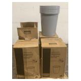 (4) 2025 Rubbermaid 6ct 11 Gal Round Universal Bas