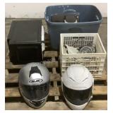 Riding Helmets, Microwave, & More