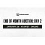 January End of Month Auction: Day 2