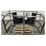 2025 Wolverine 74" Bale Squeeze Skid Steer Attachm