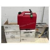 Oil Stabilizer, Diesel Engine Oil & Gas Can